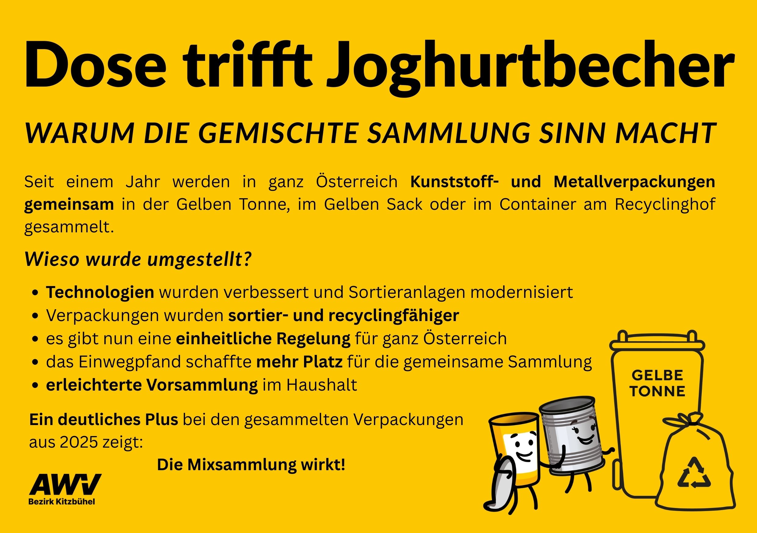 Logo der Speiserestesammlung des Abfallwirtschaftsverbandes Bezirk Kitzbühel, genannt TONNI